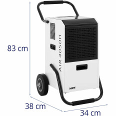 Luftentfeuchter. Feuchtigkeitsabsorber. Industriekonstruktion 860 in 628 m3 / h bis 65 m2