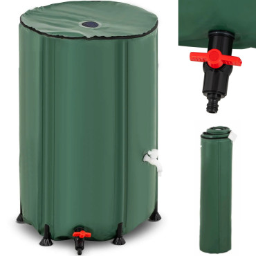 Tank barrel. Rainwater...