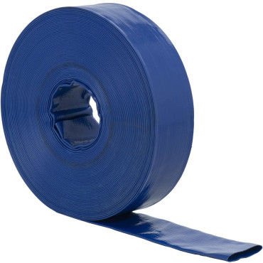 Platt slang för vattenpumpen förstärkt 3 '' 75 mm 5-15 bar 50 m