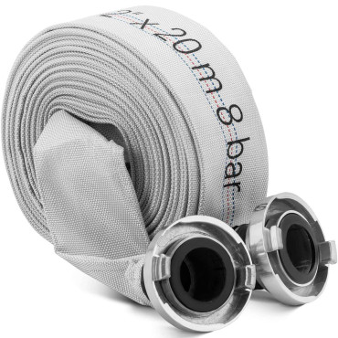 Flat Firengry φίδι για το νερό με 2 '"52 mm 8-24 bar Connector 20 m