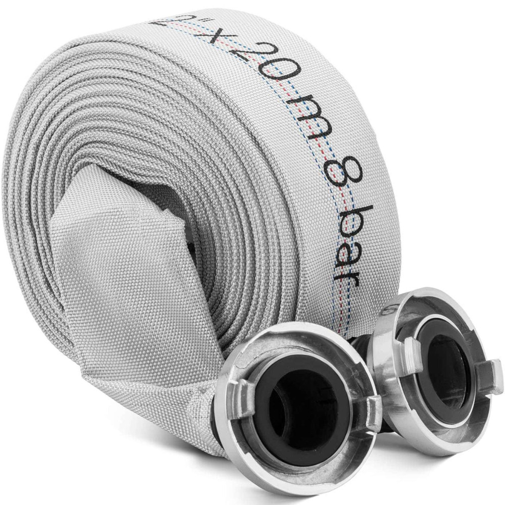 Flat Ledembergy čūska ūdenim ar 2 '"52 mm 8-24 bar savienotāju 20 m