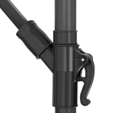 Puutarhan sateenvarjo 250 x 250 cm: n neliöpuomi