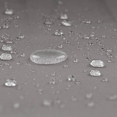 Sombrilla de jardín rectangular rectángulo con una manivela 200 x 300 cm. Gris oscuro