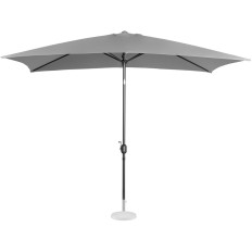 Tuin parasol rechthoekige kantelen met een crank 200 x 300 cm. Donkergrijs