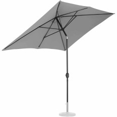 Záhradná parasol obdĺžniková sklopná s kľukou 200 x 300 cm. Tmavý