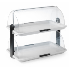 Website para exposição de pratos com uma tampa dupla rolltop - Hendi 871713