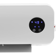 Elvärmare Keramisk väggluftridå med fjärrkontroll 1000 / 2000W
