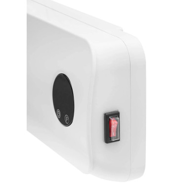 Cortina de ar cerâmica do aquecedor elétrico com controle remoto 1000 / 2000W