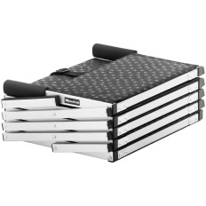 Hondentrappen voor auto opvouwbare aluminium hoogte 71 cm tot 68 kg - 5 graden