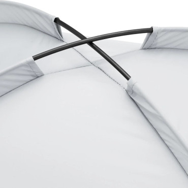 Cama para uma cama de cachorro com um dossel de dobramento 122,5 x 91,5 x 109 cm