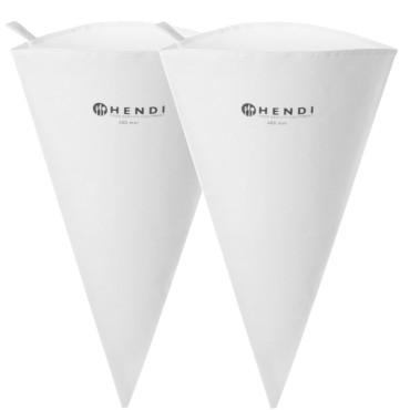 Saco de cone de confeitaria para pulverização e decoração de 40 cm set de 2 pcs. Hendi 550328