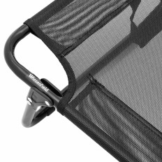 Lit de lit pour chien chien chien pliant 120 x 80 x 23 cm