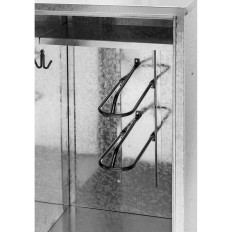 Mueble de silla de montar Equipo ecuestre hecho de acero galvanizado 60 x 60 x 107 cm