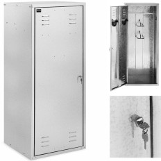 Equipo ecuestre del gabinete de silla de montar de acero galvanizado 60 x 60 x 150 cm