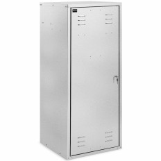 Saddle cabinet Equestrian Equipment made of galvanized steel 60 x 60 x 150 cm