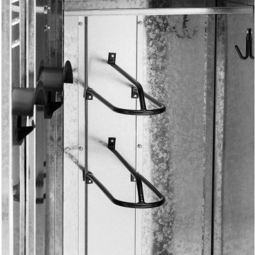 Saddle cabinet Equestrian Equipment made of galvanized steel 60 x 60 x 150 cm