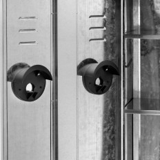 Equipo ecuestre del gabinete de silla de montar hecho de acero galvanizado 60 x 60 x 200 cm