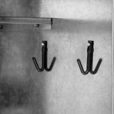 Saddle cabinet Equestrian Equipment made of galvanized steel 60 x 60 x 200 cm