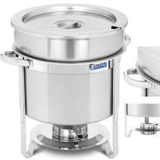 Serviesverwarmer rond voor pasta met deksel 10.5 l