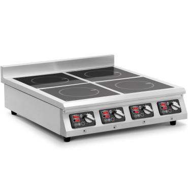 Indukcinis virtuvė 4 laikmačio laikmatis 400 V 4 x 3500 W