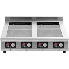 Induktsioon Köök 4 Taimer Taimer 400V 4 x 3500 ladu