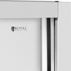 Armadio gastronomico in acciaio inox. Porta fronte / retro 120 kg 80 x 50 x 180 cm