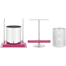 Druk op Squeezer voor fruit. Handsap 5 L + 5 tassen