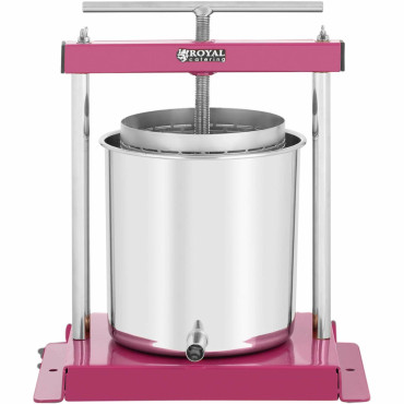 Pressione Squeezer para frutas. Suco de mão 5 l + 5 sacos