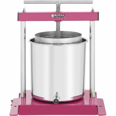 Druk op Squeezer voor fruit. Handsap 5 L + 5 tassen