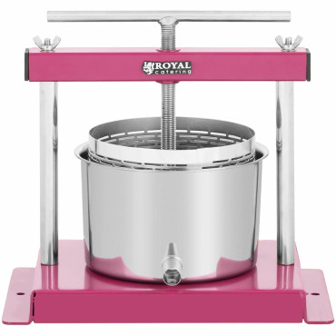 Press Squeezer til frugtvin håndjuice 3 l + 5 poser