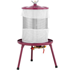 Hydroprasa Squeezer Water Press voor vruchtensap 40 L + 5 tassen
