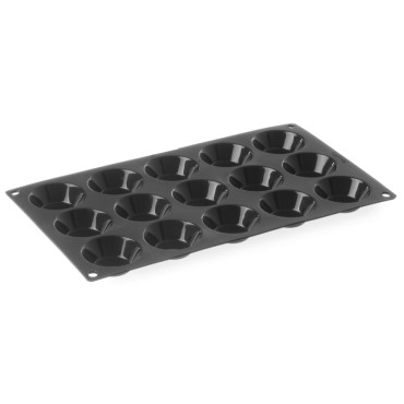 Silikónové výlisky na pečenie do 260C Tortaleta 176x300mm GN1 / 3 - Hendi 676509
