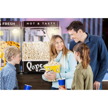 Maskin för popcorn 4-5 kg / h 1,2 l svart