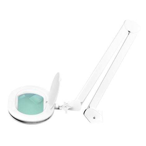 Elegante 6028 lámpara lupa LED 5d con 60 LEDs y luz regulable — vista lateral