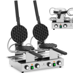 Waffle Waffle de Waffle de bolha Waffle Teflon 2 x 1400 Waffle