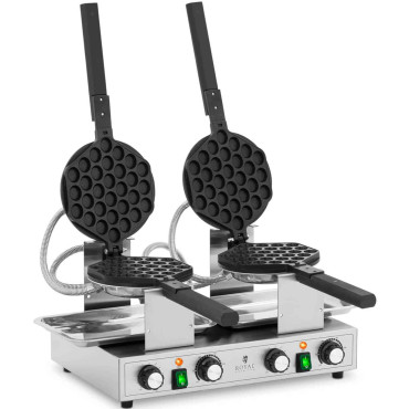 Waffle Waffle de Waffle de bolha Waffle Teflon 2 x 1400 Waffle