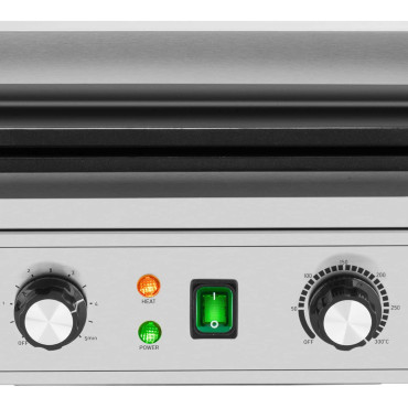 Waffle retangular em 3 waffles belgas Teflon 1500 W