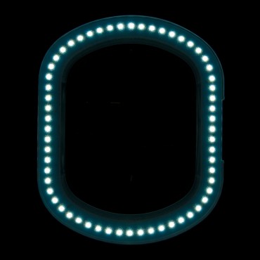 Elegante 6028 5d LED-Lupenlampe mit 60 LEDs und einstellbarer Lichtintensität — Vorderansicht
