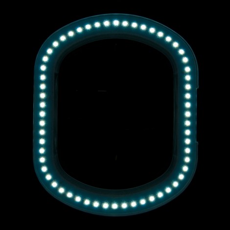 Elegante 6028 lámpara lupa LED 5d con 60 LEDs y luz regulable — vista frontal