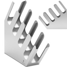 Stand Organizer on cups and takeaway coffins-4 compartments