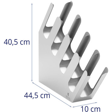 Stand Organizator na skodelici in shranjenih krstah - 4 oddelke