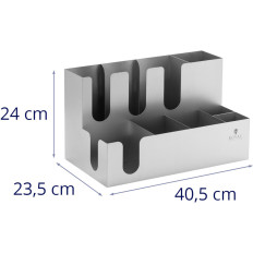 Stand Organizer auf Bechern Bold Mixer Kaffeezucker