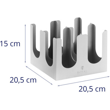 Stand Organizer on cups and coffins for drinking drinks