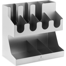 Stand Organizer on mugs Light Mixers Coffee Sugar - 11 compartments