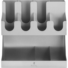 Organizador de soporte en tazas mezcladoras de luz de azúcar de café - 11 compartimentos