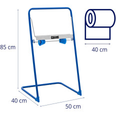Stand Tray for cleaning industrial floor width 40 cm Wed. 50 cm to 10 kg