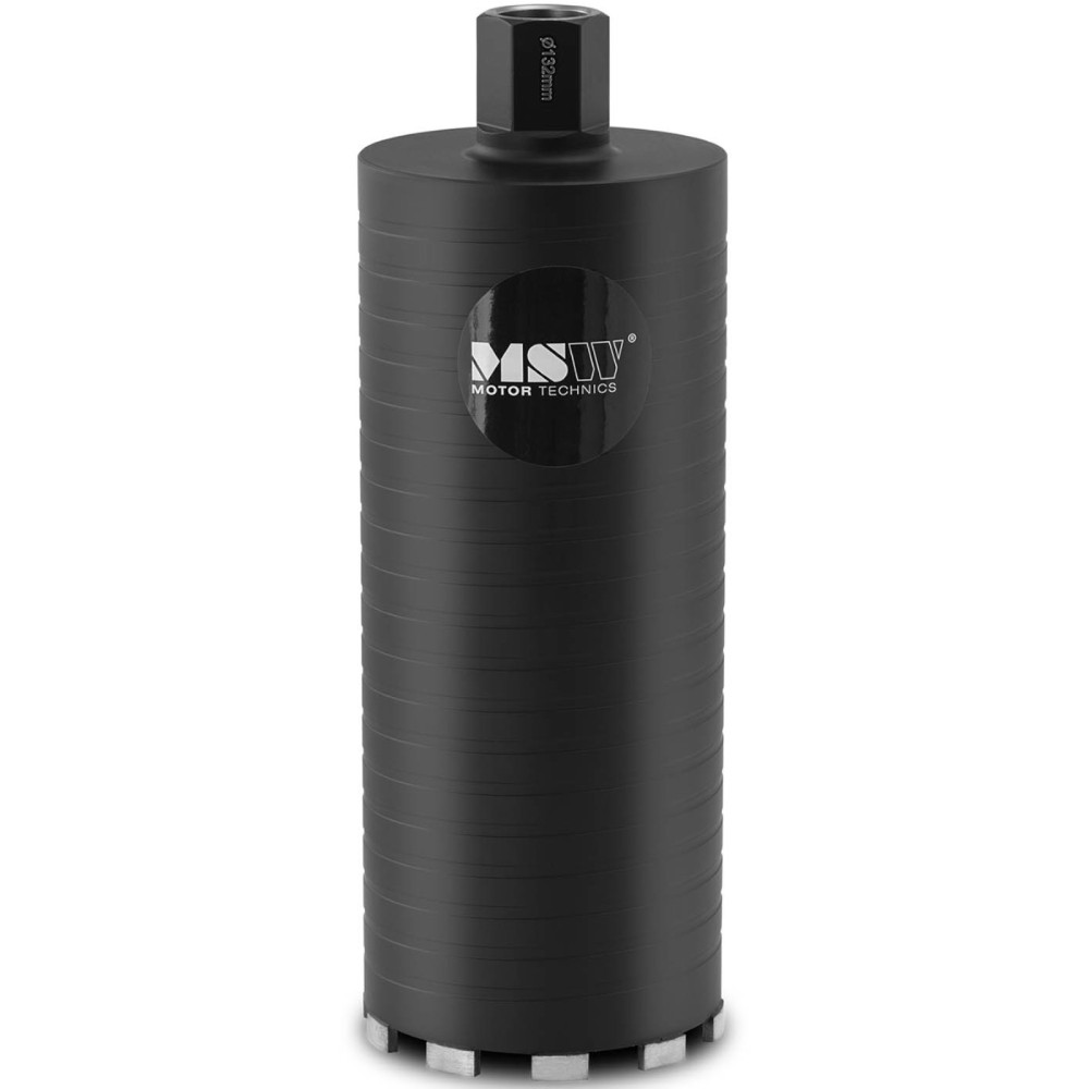 Broca de coroa de diamante para perfuração seca. 132 x 380 mm 95 HRB 1-1 / 4 '' UNC