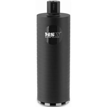 Diamantový korunkový vŕtanie pre suché vŕtanie. 122 x 380 mm 95 HRB 1-1 / 4 '' UNC