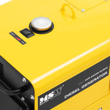 Enerģijas ģenerators Dīzeļģenerators 16 L 240/400 V 6000 AVR