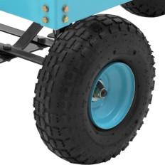 Chariot de transport de jardin 2 niveaux de la grille jusqu'à 150 kg